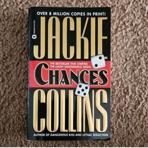 Jackie Collins 'Chances' Book - Soft Cover